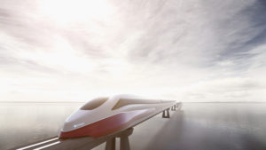 Train, future, sea, horizon, industry Train, future, sea, horizon, industry
